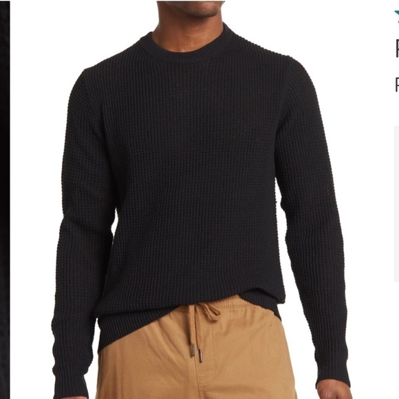 Crewneck Men’s Cotton Blend Sweater Navy size XL NWOT - Picture 1 of 6